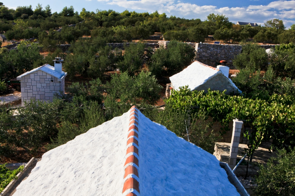 Widok z dachu jednego domu